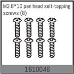 M2.6*10 pan head selt-tapping screws (8)