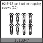 M2.6*12 pan head selt-tapping screws (10)