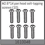 M2.6*14 pan head selt-tapping screws (10)