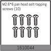 M2.6*6 pan head selt-tapping screws (10)