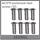 M2.6*8 countersunk head screws (10)