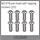 M2.6*8 pan head selt-tapping screws (10)