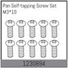 M3*10 Selbstschneidende Schrauben (10)