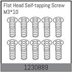 M3*10 Senkkopf-Schrauben selbstschneidend (10)