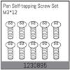 M3*12 Selbstschneidende Schrauben (10)