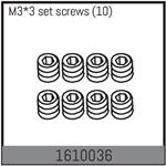 M3*3 set screws (10)