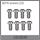 M3*6 screws (10)