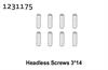Mandenschrauben 3*14 (8)
