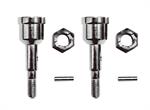 Metal Wheel Shaft Ana Pins Hex (2PCS)