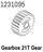 Metallgetriebe 21T-M1.0 (runde Bohrung) CR4.4