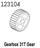 Metallgetriebe 31T-M0.6 CR4.4