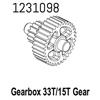Metallgetriebe 33T/15T-M0.6 CR4.4