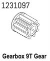 Metallgetriebe 9T-M1.0 CR4.4