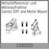 Mitteldifferential- und Motoraufnahme