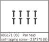 Pan Head Self-tapping Screw M2.6*8*5 (8)