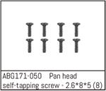 Pan Head Self-tapping Screw M2.6*8*5 (8)