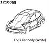 PC Rally Body Shell - blue + Stickers