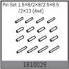Pin Set 1.5×8/2×8/2.5×8.5/2×13 (4x4)