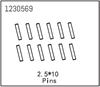 Pins 2.5*12 (12)