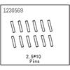 Pins 2.5*12 (12)