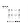 Pinschrauben M4*12.5 (8)