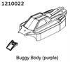 PVC Buggy Shell - blue + Stickers