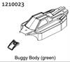 PVC Buggy Shell - orange + Stickers