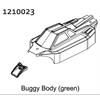 PVC Buggy Shell - orange + Stickers