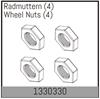 Radmuttern (4)