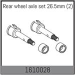 Rear wheel axle set 26.5mm (2)