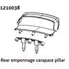 Rear Wing & Body Mount - Rally