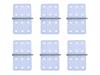 Scharnier Nylon 16x28mm (6 Stk.)