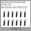 Sechskantschraubenset 3*25 (12)