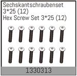 Sechskantschraubenset 3*25 (12)
