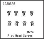 Senkkopfschraube M2*4 (8)