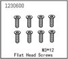 Senkkopfschraube M3*12 (8)