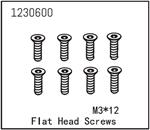 Senkkopfschraube M3*12 (8)