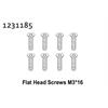 Senkkopfschrauben M3*16 (8)