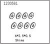 Shimscheiben 6*2.5*0.5