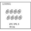 Shimscheiben 6*2.5*0.5