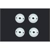 Shock piston conical 2 holes (4) SRX2 (SER500238)