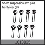 Short suspension arm pins front/rear (8)