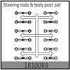 Steering rods & body post set