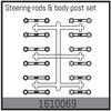 Steering rods & body post set
