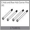 Stifte für C-Hubs und Hinterradnaben (4)