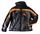 Winter jacket Serpent black-orange hooded (2XL) (SER190175)