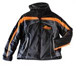 Winter jacket Serpent black-orange hooded (XL) (SER190174)