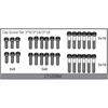 Zylinderkopfschraubenset 3*8/3*16/3*18