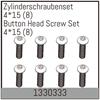 Zylinderschraubenset 4*15 (8)
