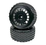 1:10 Buggy Räderset "Mini Pin" hinten schwarz (2)
